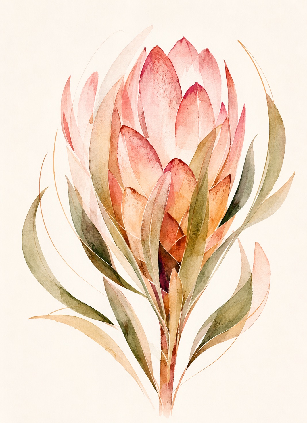 Protea flower — the studio's namesake